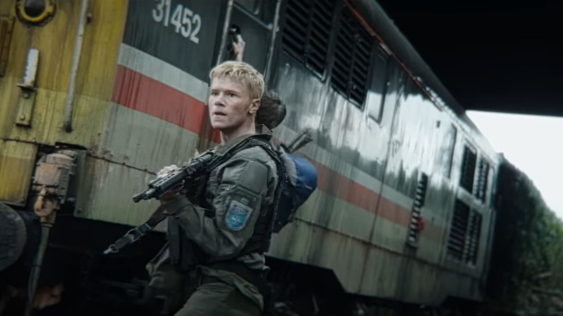 Erik enters the isolated British Islands (Image via Sony Pictures Entertainment)